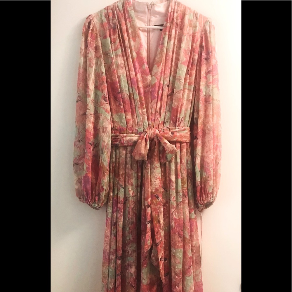 Like new Alex Marie Hayden Tropical Paradise Teal and Pink. Worn a few hours. - Picture 8 of 10